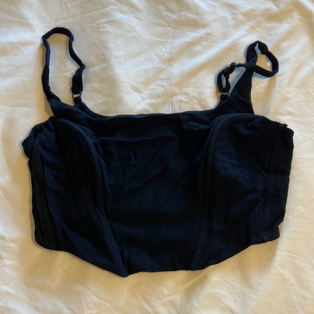 L.A. Hearts Black Corset‎